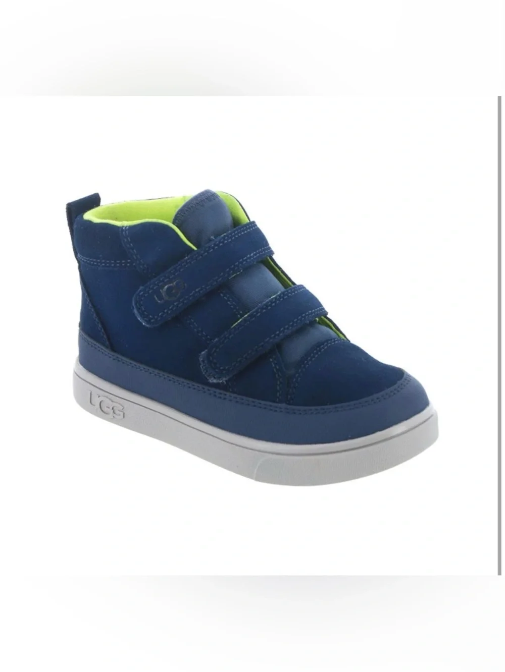 UGG Toddler Kids' Rennon II Weather Suede Sneaker Boot in Blue & Green Size 6